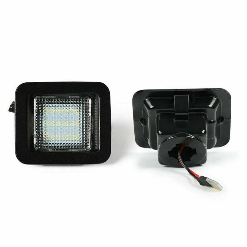For Ford F150 2015-2022 White LED License Plate Light Bulbs Rear Assembly Lamps