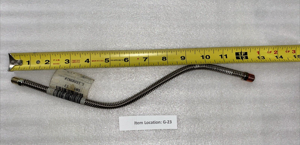 RIN6801S S E3-D01 BRAKE LINE 11" Long