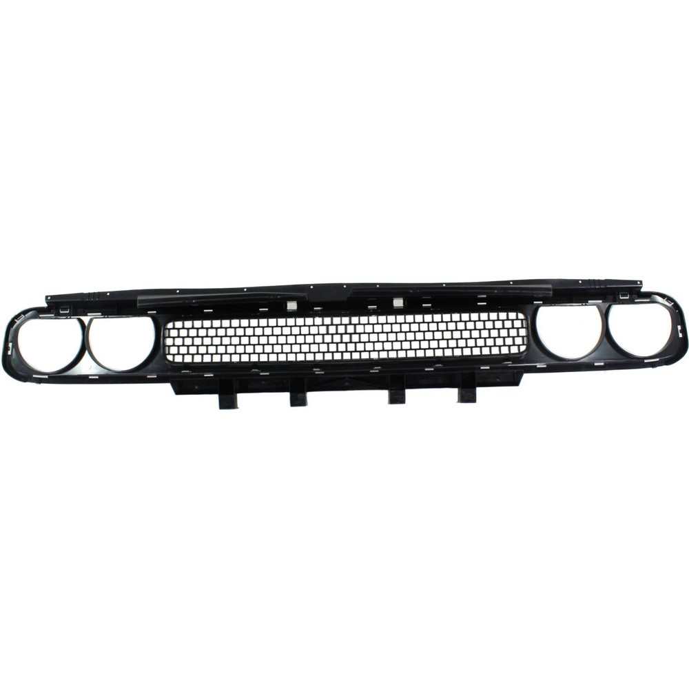 Grille For 2008-2014 Dodge Challenger Textured Black Plastic