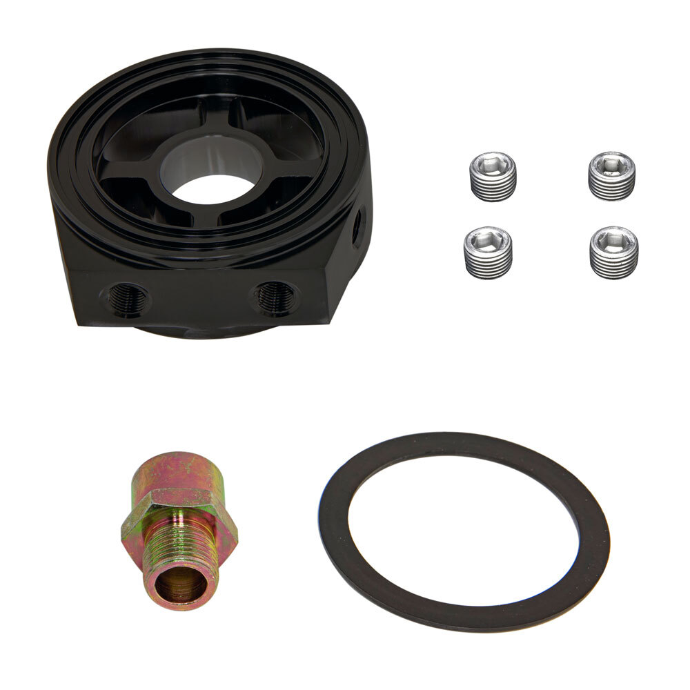 Oil Filter Sandwich Adapter - 22mm x 1.5 Thread