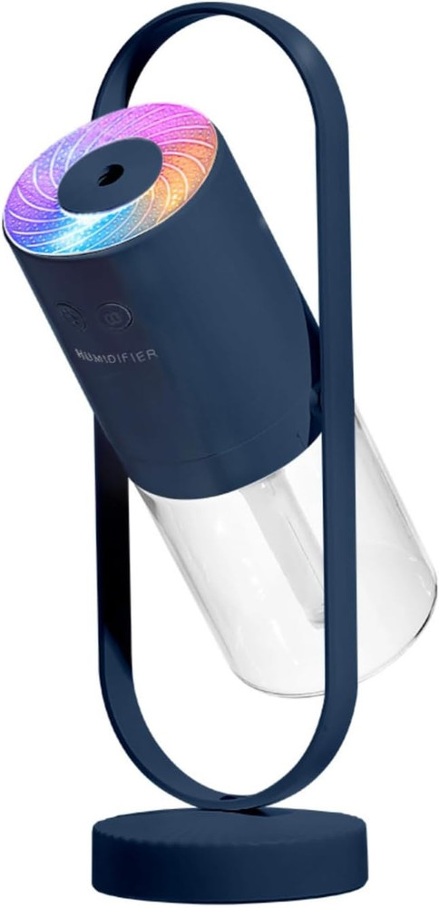 Humidifier, Compact 360° Rotating Cool Mist Air Humidifier Automatic Shutdown fo