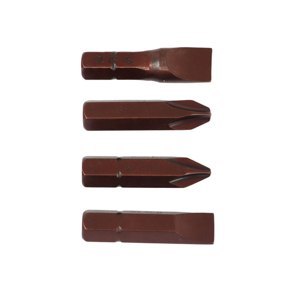 11 Pack Impact Driver Socket Set Screw Phillips Hex Screwdriver Bits 1/2"