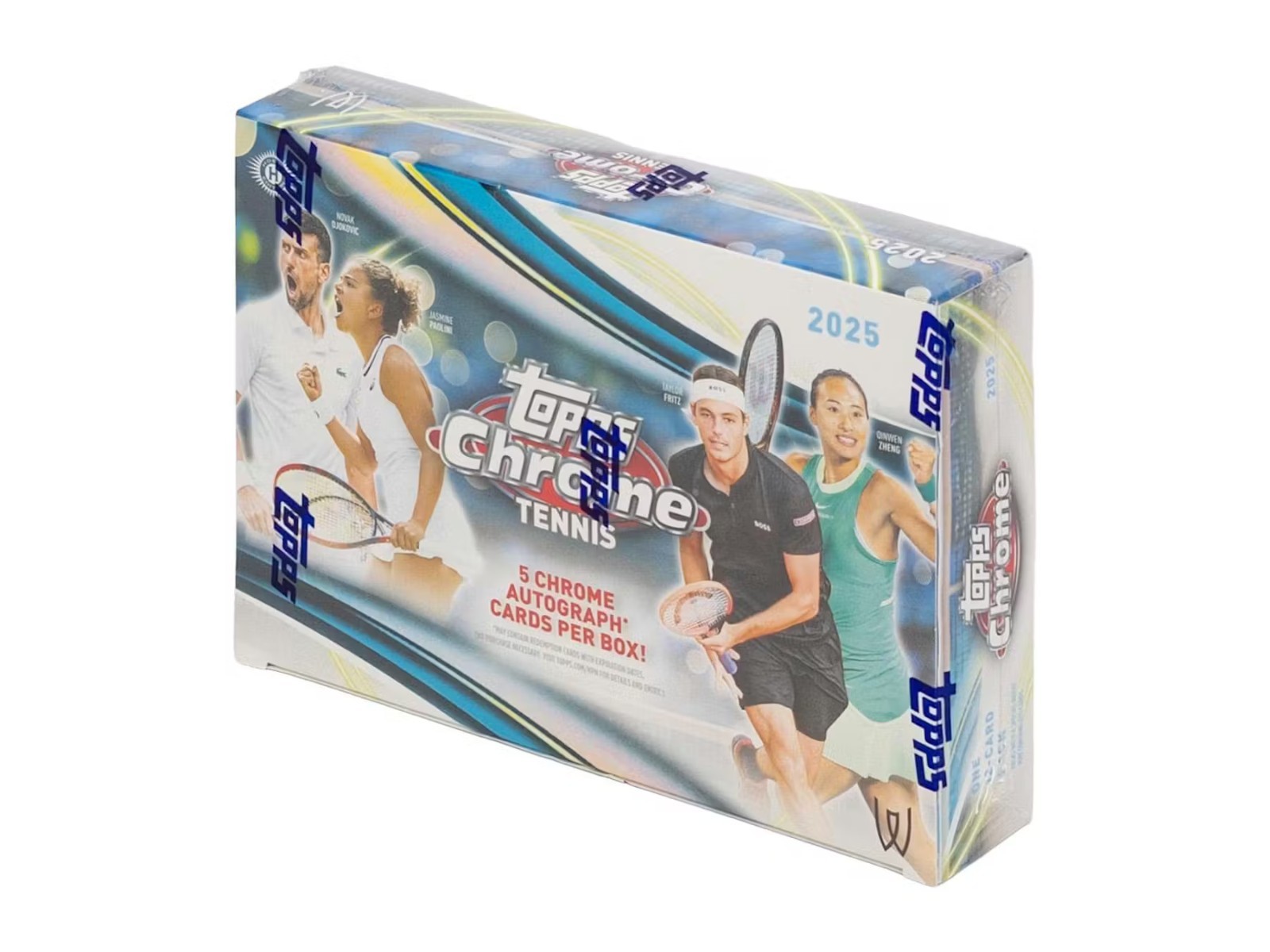 2025 TOPPS CHROME TENNIS BREAKERS DELIGHT BOX - BRAND NEW - FREE SHIPPING 🔥🔥🔥