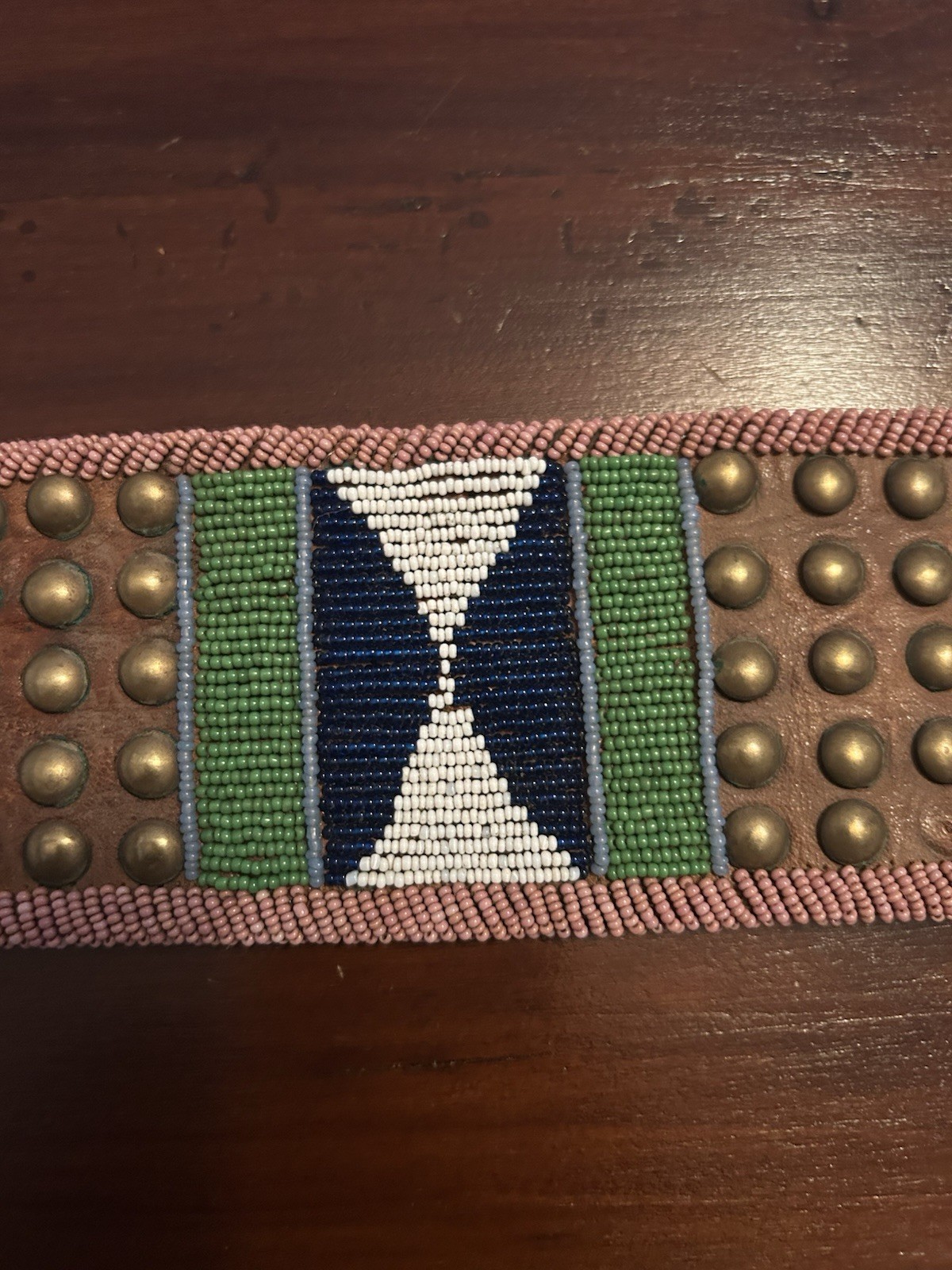 1890s. Northern Plains Beaded Belt