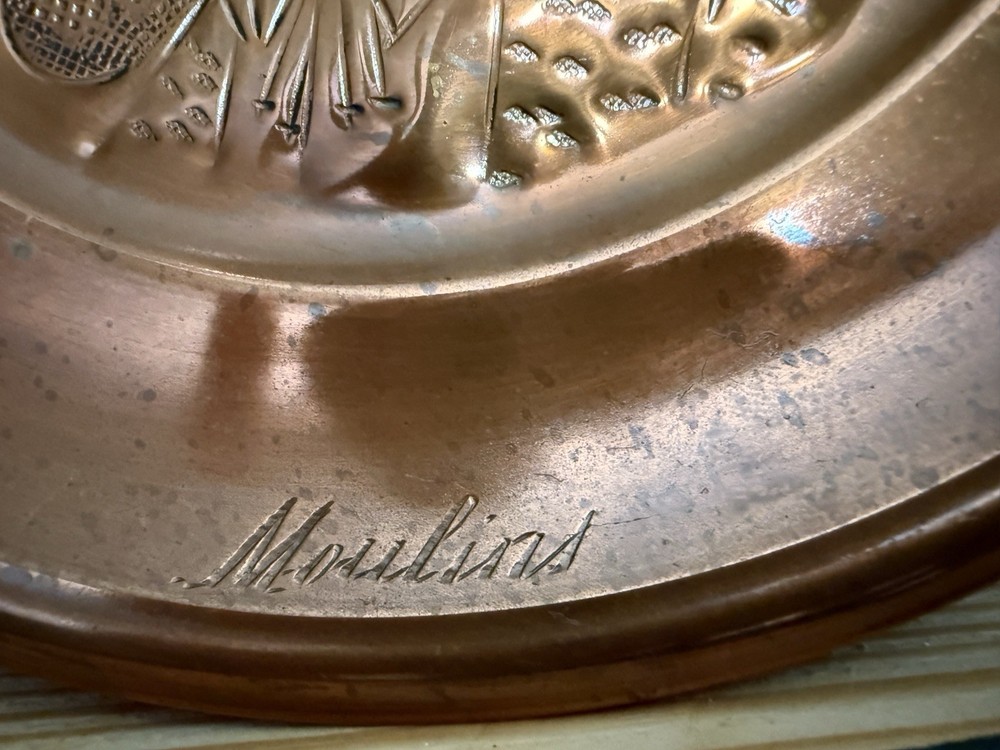 Old World Charm Copper Plates.
