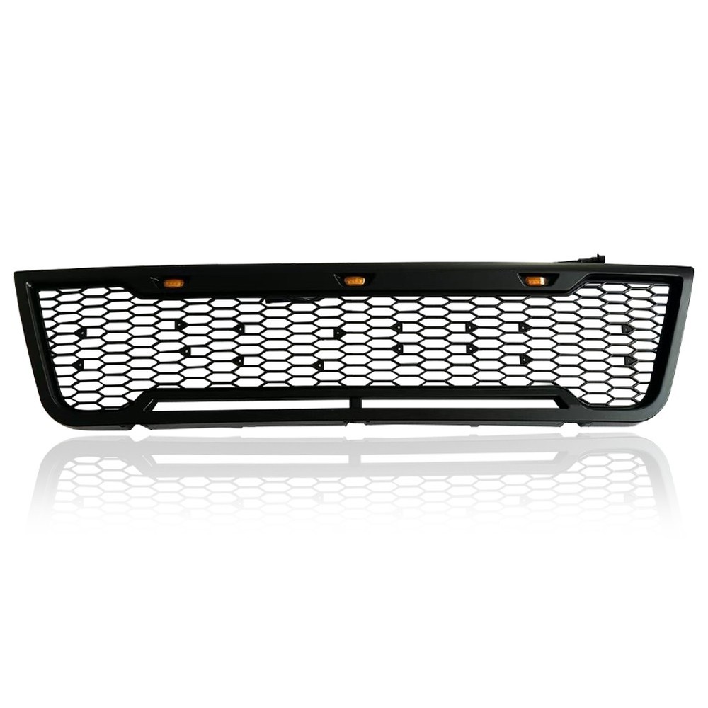 Front Grille for 2003-2007 Econoline E150 E250 E350 Grill with LED Light Bars