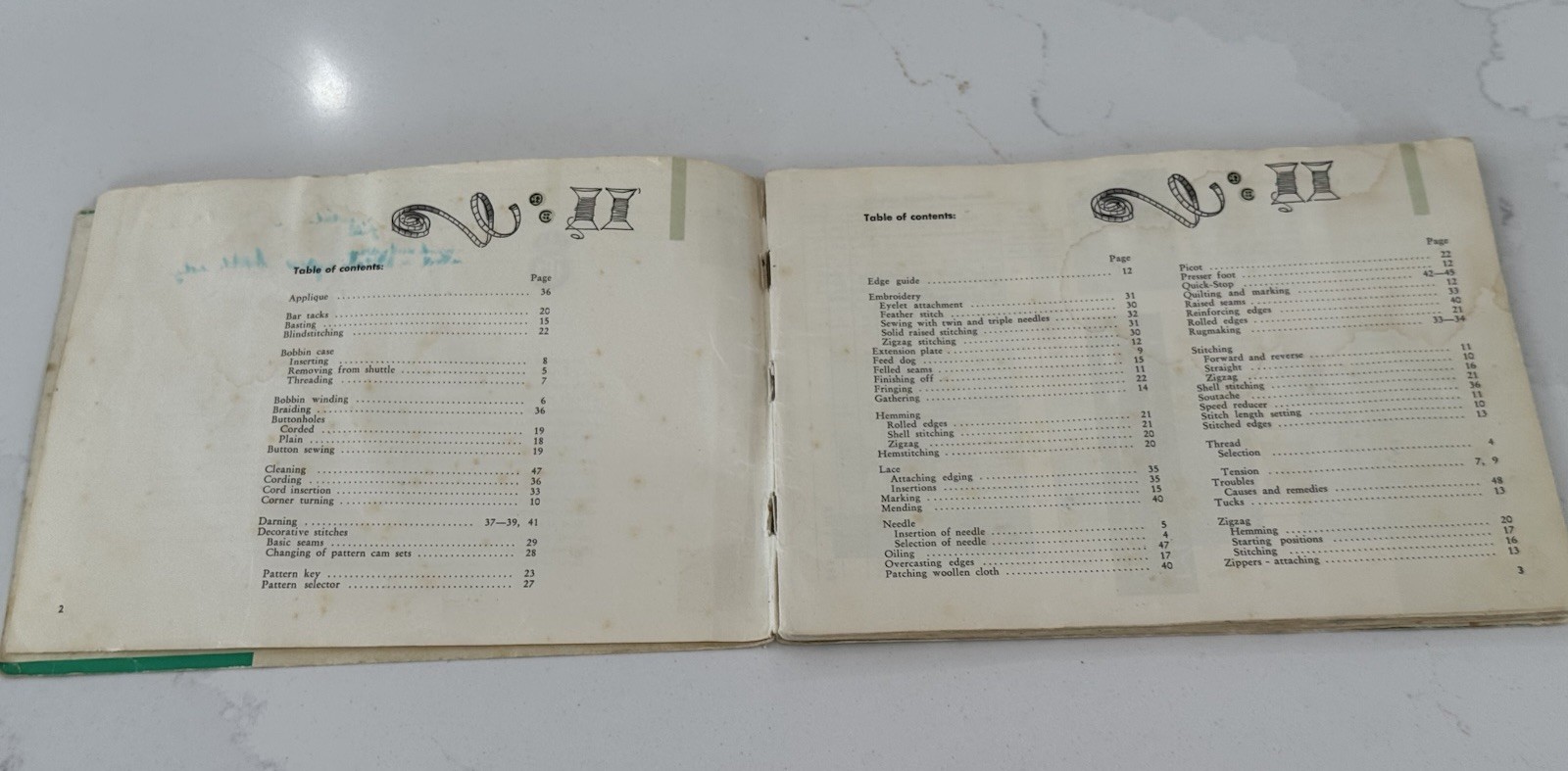 Original Viking Husqvarna 21E Sewing Machine Instructions, VGC