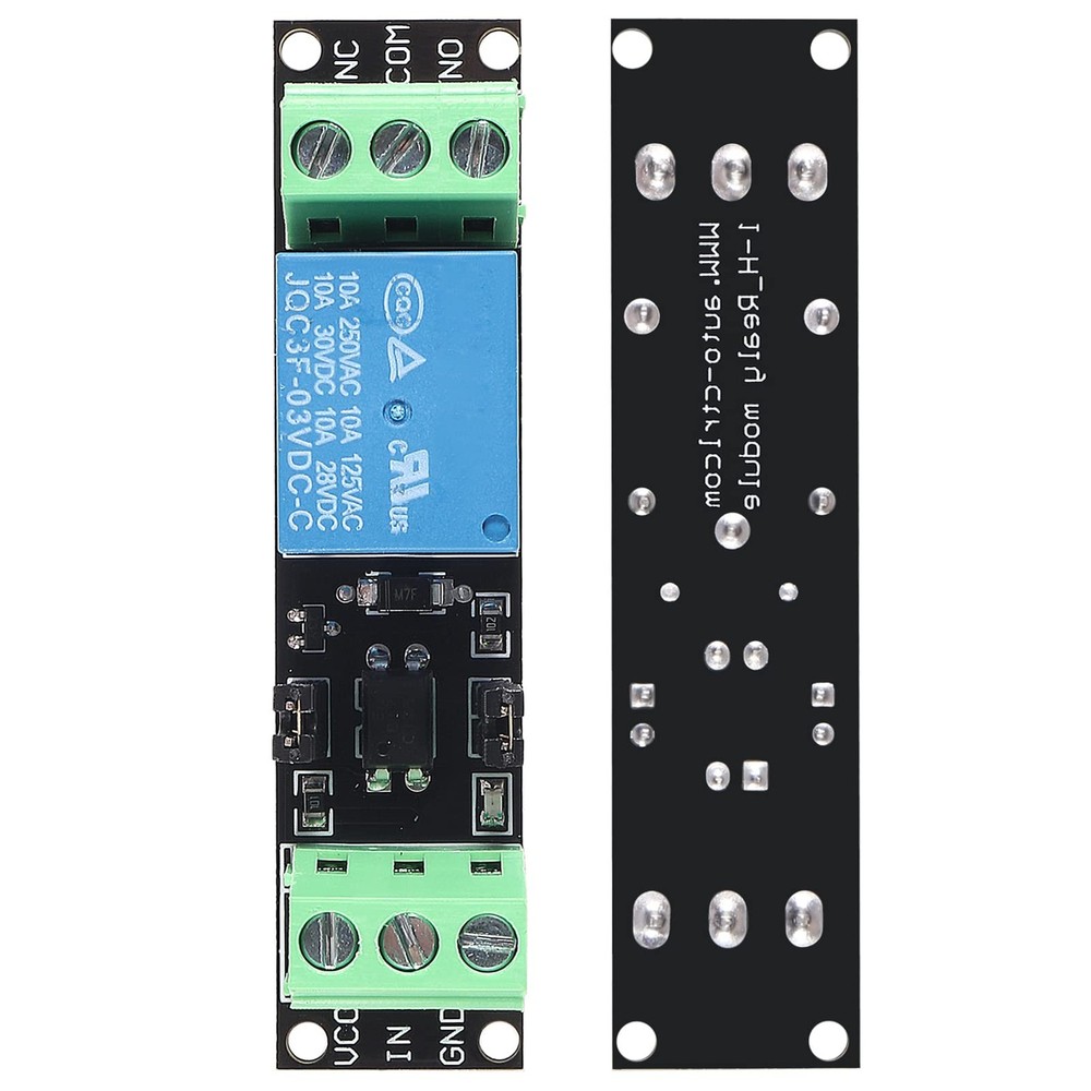 10Pcs 1 Channel DC 3V/3.3V Relay Power Switch Module with Optocoupler Relay...
