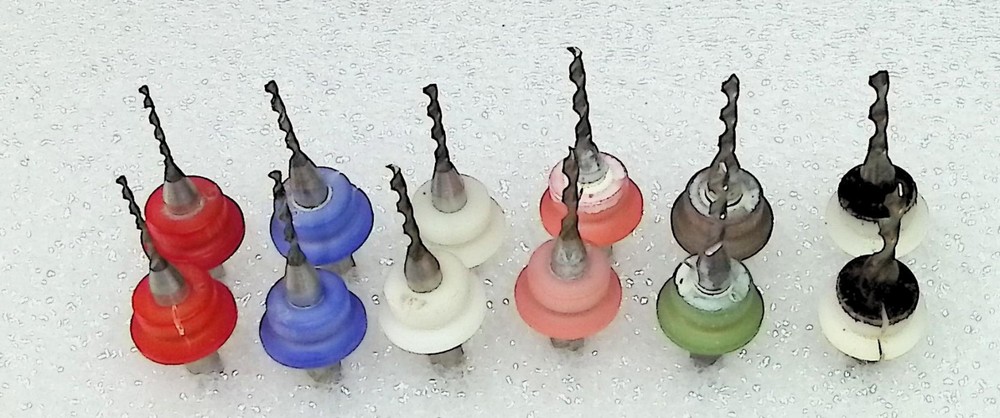 Set Tungsten Carbide PCB Drill Bits.035 .045 .053 .059 .065 ,073" ,88 1.14 1.35
