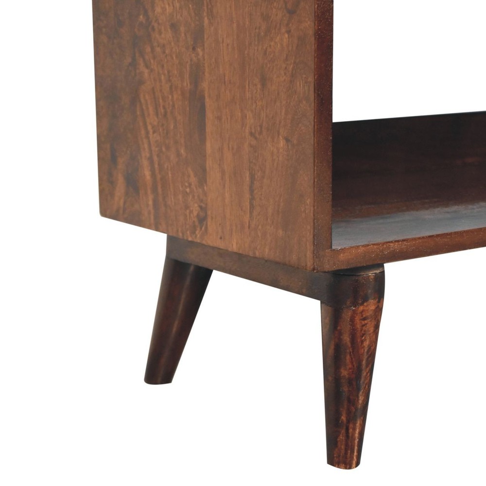 California Walnut Storage Bench