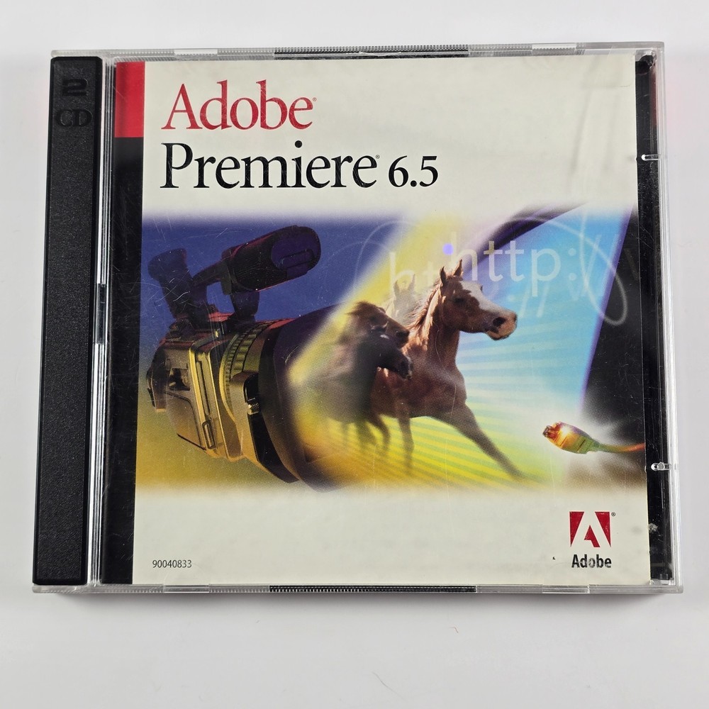 Adobe Premiere 6.5 For Windows - Upgrade Version - With Serial Number - READ