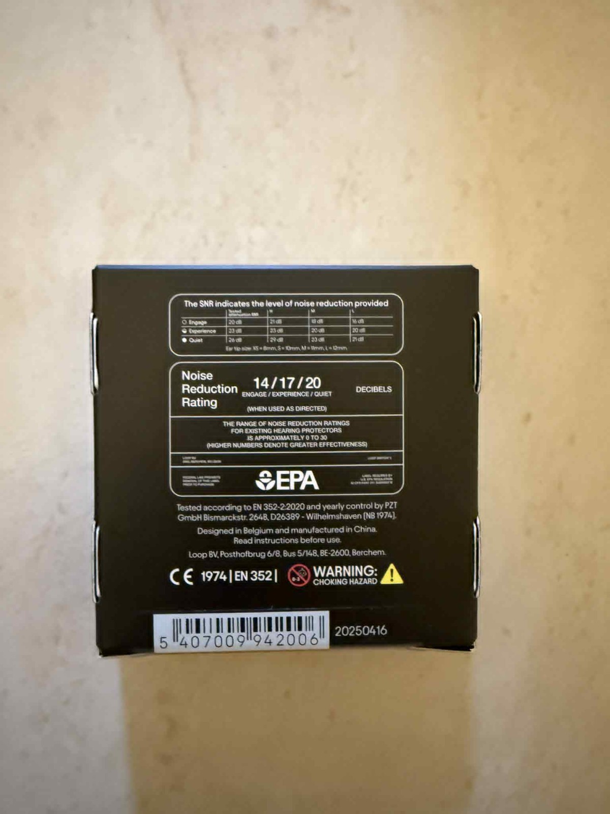 Loop Earplugs Switch 2 Silver NEW (FREE SHIPPING)