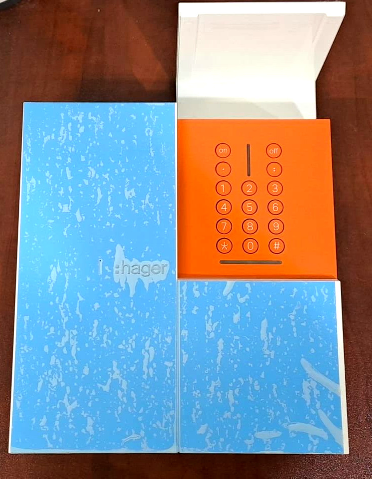 HAGER RLC332T CONTROL PANEL - 3 GROUPS - 25 DETECTORS