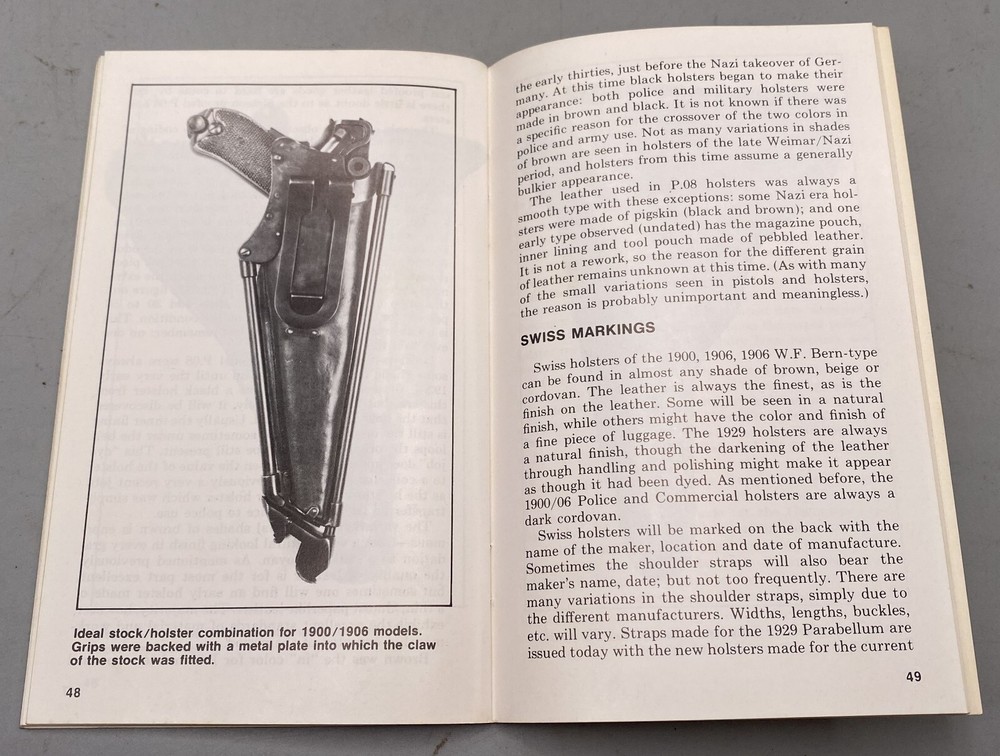 Book - Lugers - Various Models - 64 Pages