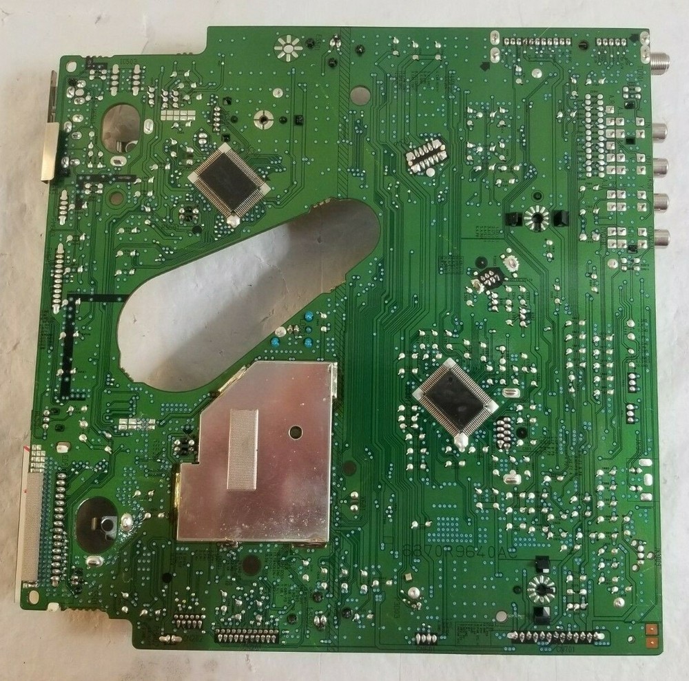ZENITH ZDX-313 VCR & DVD Player MAIN PCB BOARD w Display & Inputs Working