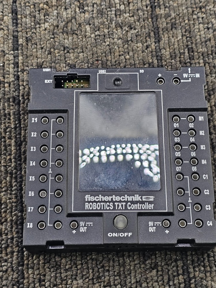 FISCHERTECHNIK: Robotics TXT Controller / Control Unit with Micro SD card slot