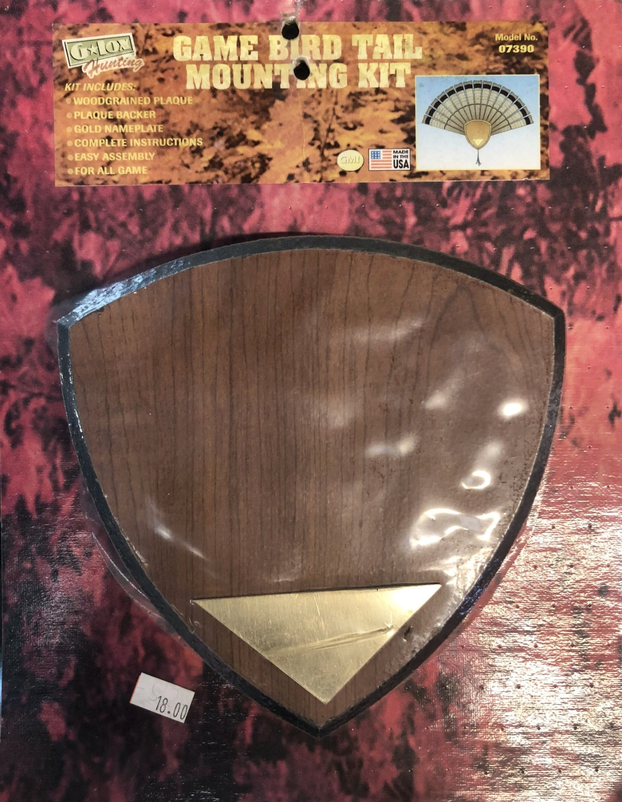 Game Bird Tail Mounting Kit G*Lox: 7390