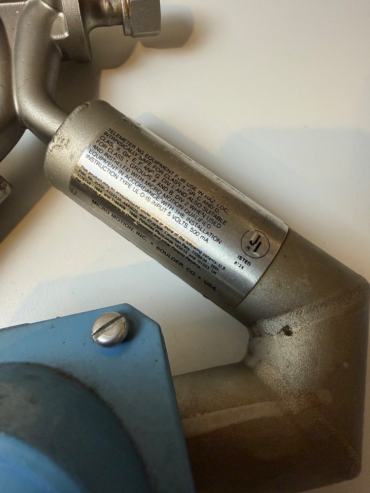 Micro Motion CMF025M319NU Mass Flow Sensor