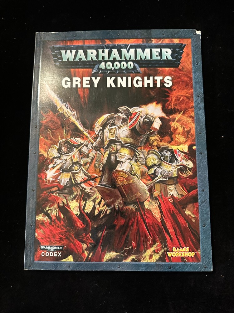 Games Workshop Warhammer 40k Grey Knights Rulebook Codex