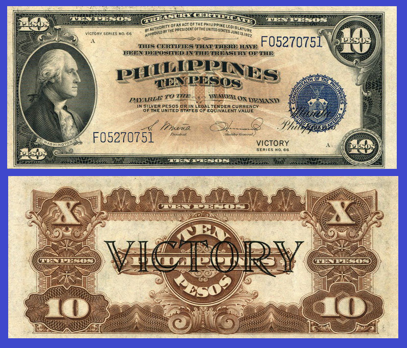 Philippines Filipina 10 pesos 1944 / Copy
