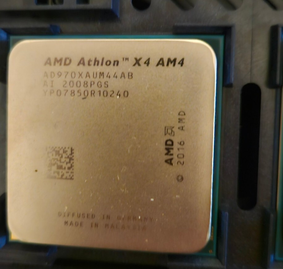AMD Athlon X4 970 4 Core 3.8GHz Socket AM4 65W CPU Processor *NEW*