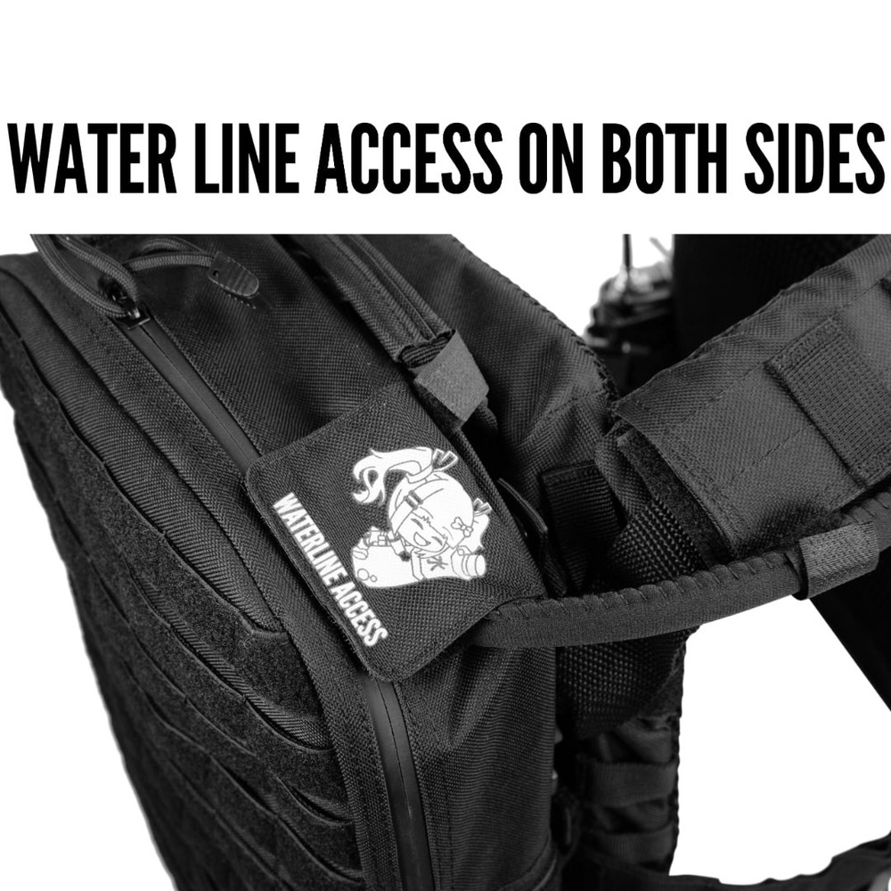 Hydration Backpack Attachment Molle Mounted for Plate Carriers, Thermal