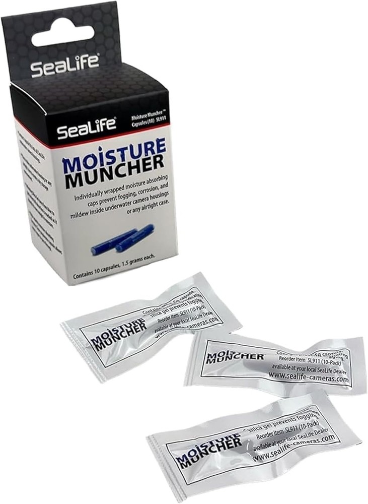 Moisture Absorbent Capsules for Underwater Housing