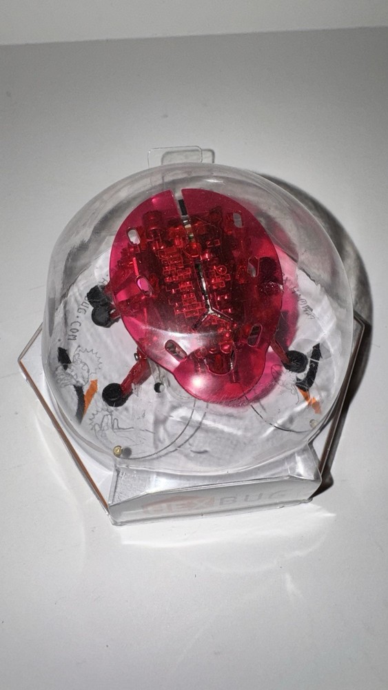 HexBug Red Pink Beetle Robotic Micropet Robot Hex Bug 401-1150