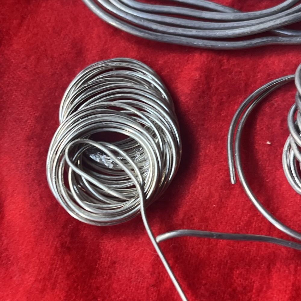 MIXED LOT SOLDERING TIPS & SOLDER SPOOLS - VARIOUS TYPES (k25)