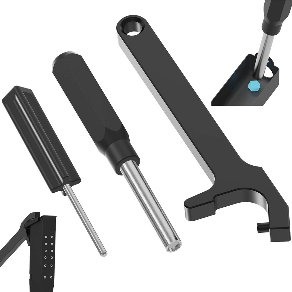 Tool Kit for Glock, Front Sight Remove Magazine Disassembly Small, Black
