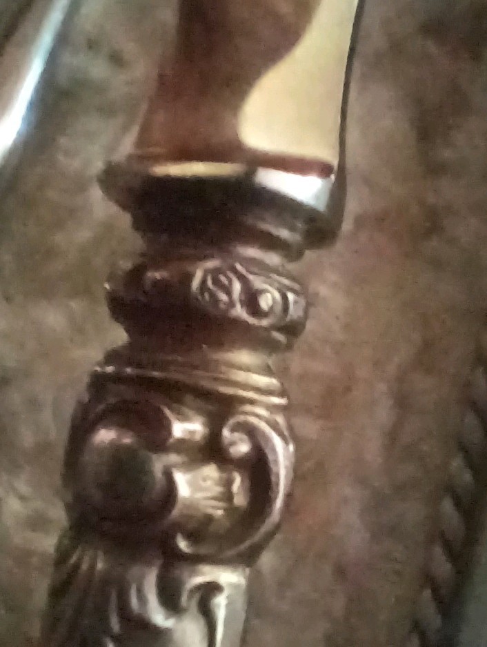 Antique 800 German Silver Fish Set Original Box W. Schwechten Berlin 1853-1902