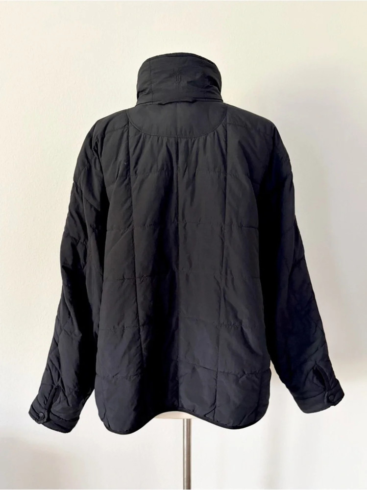 FP Movement by Free People Pippa Packable Puffer Jacket Black Medium M
