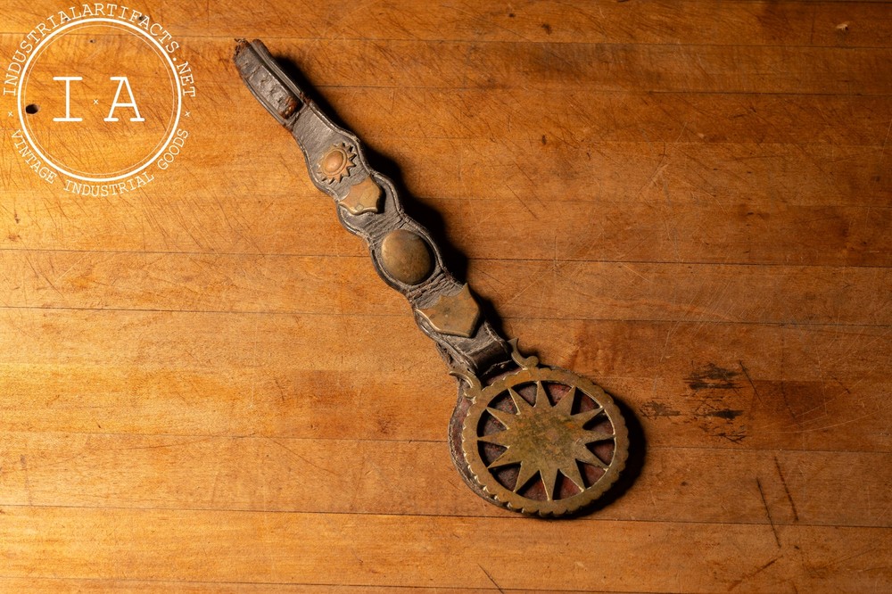 Antique Sunburst Horse Brass