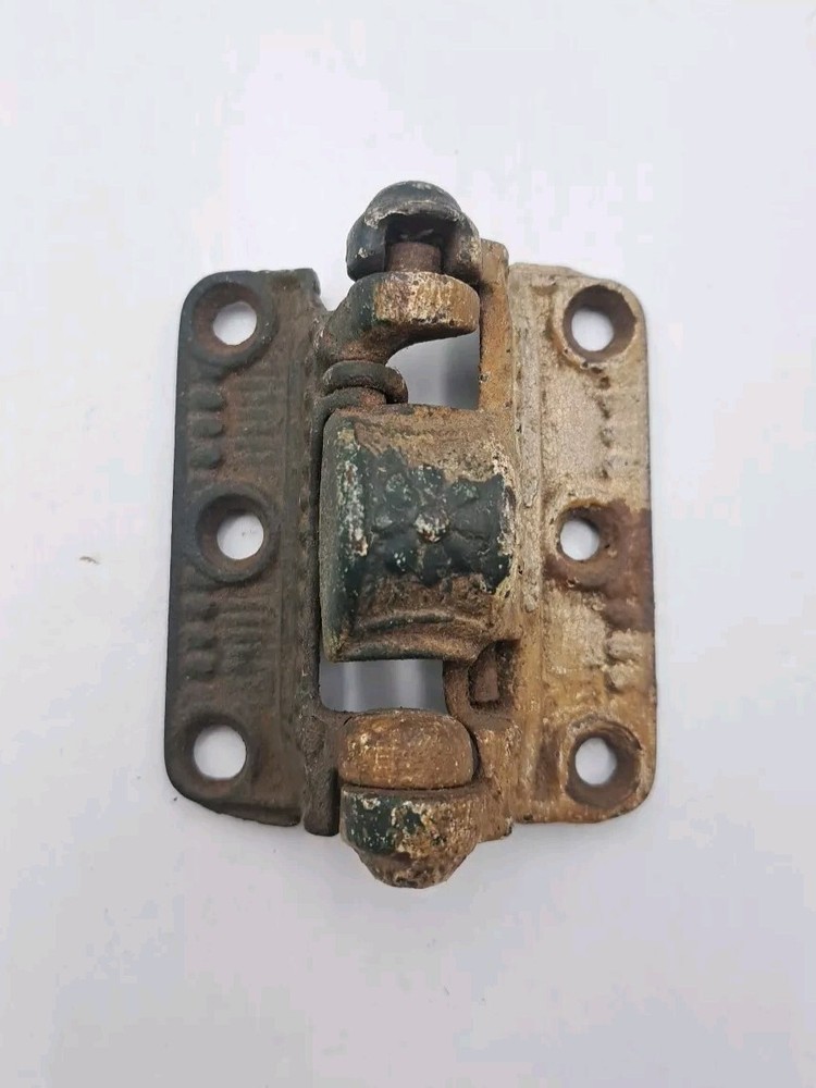 Antiques Cast Iron Screen Door Spring Loaded Hinge Door Hardware