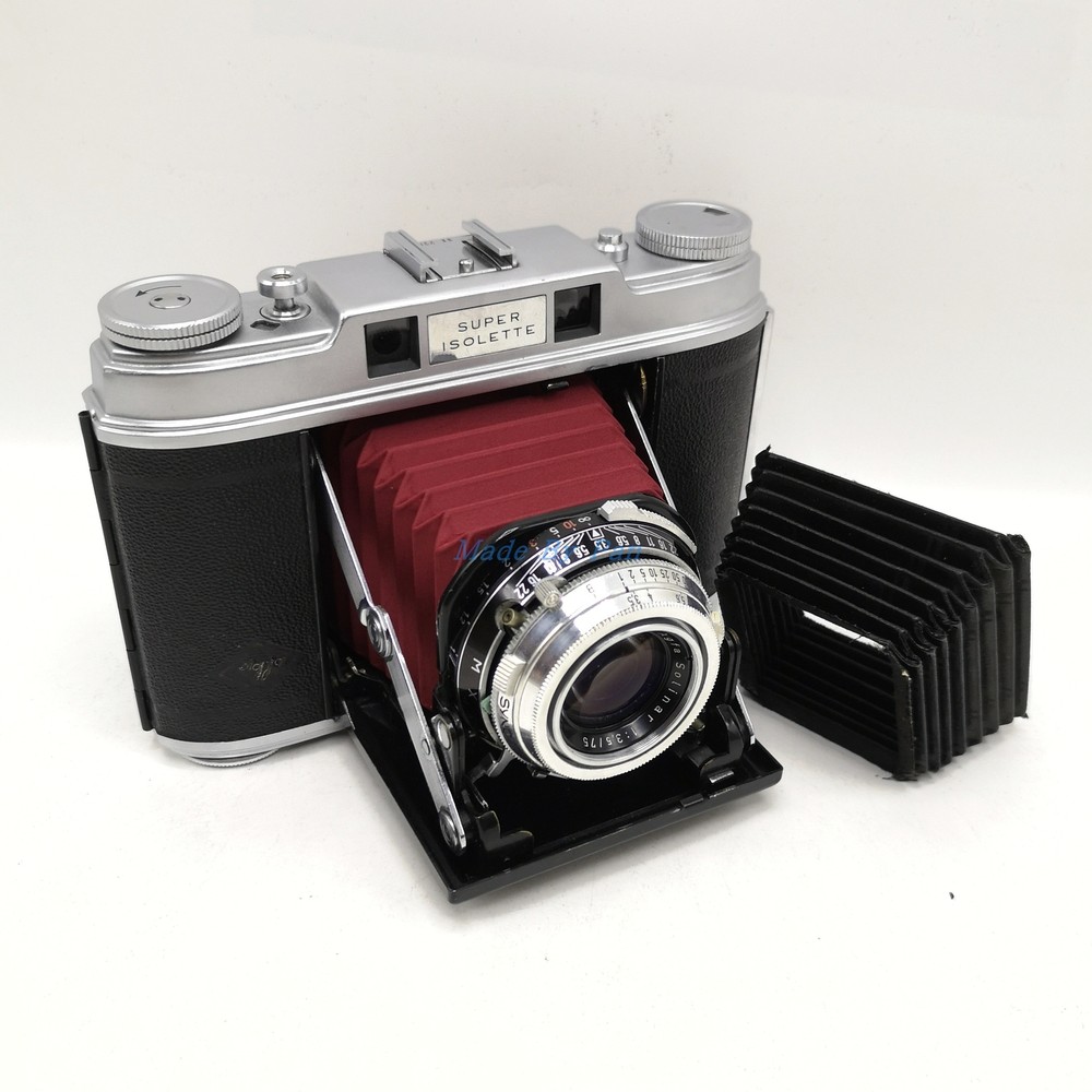 Professional Hand Made Replacement Bellows For AGFA SUPER ISOLETTE 6X6 Camera