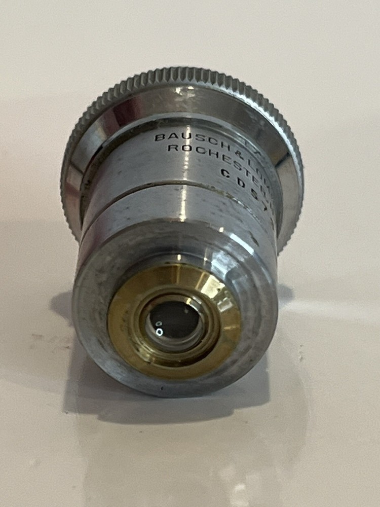b&l bausch and lomb objective Divisible 16mm 0.25 10x Vintage Microscope