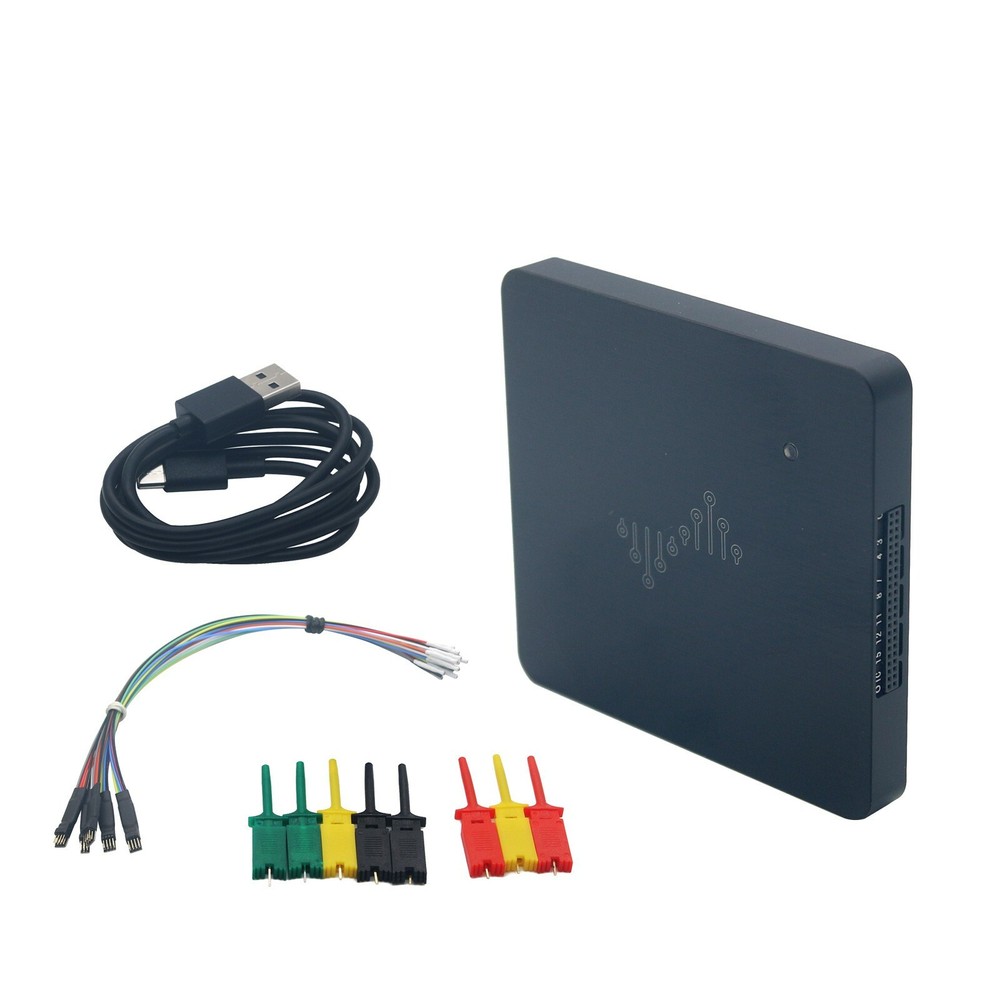 DSLogic USB Logic Analyzer 16G Depth 16CH 100M Bandwidth Sampling Rate