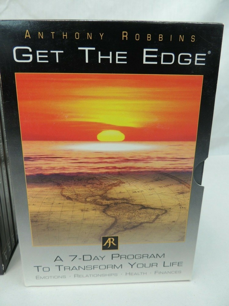 ANTHONY ROBBINS PERSONAL POWER CD SET GET THE EDGE TRANSFORM YOUR LIFE