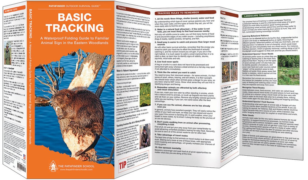 Basic Tracking - Hunting Food Emergency Survival Guide Bug Out Bag Kit Book