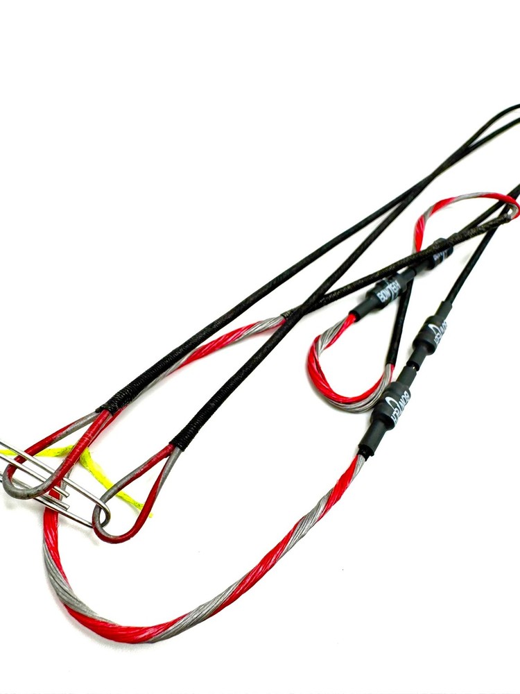 Bowtech Assassin SD (Red & Silver) OEM String & Cable (Full Set)