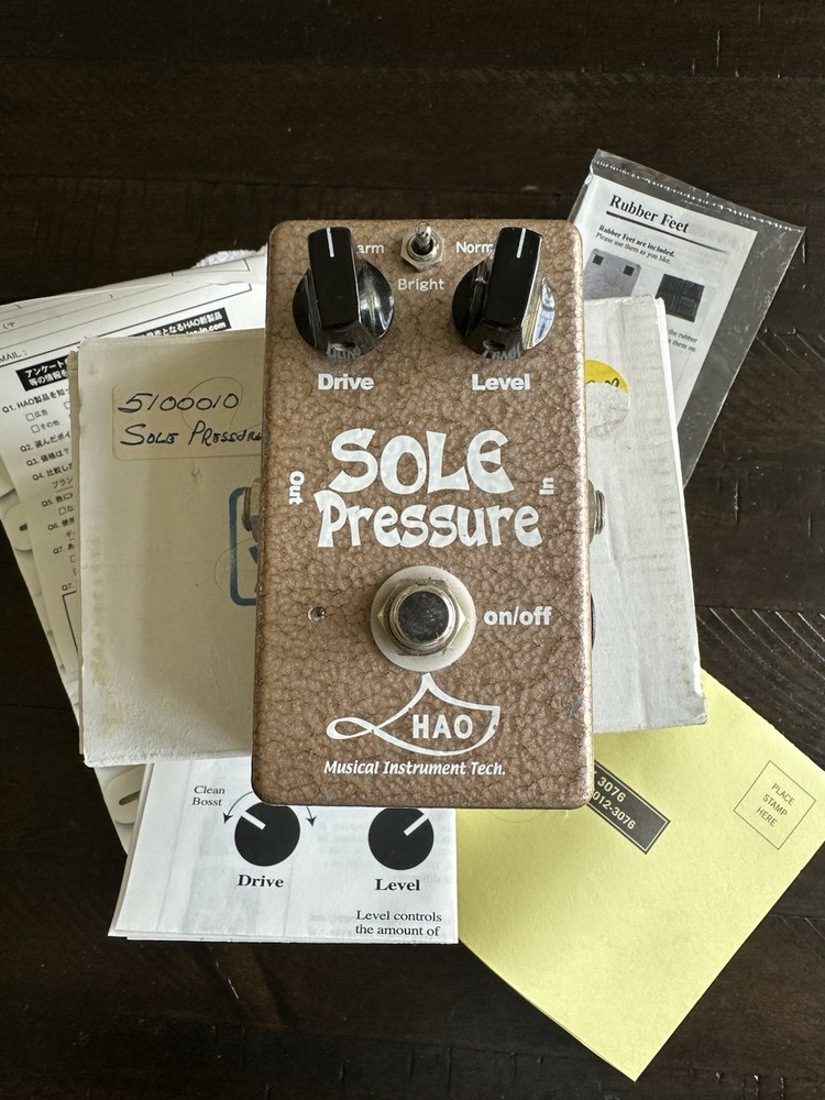 HAO Sole Pressure
