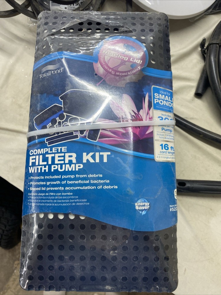 TotalPond Complete Filter Kit with 300 GPH Pump