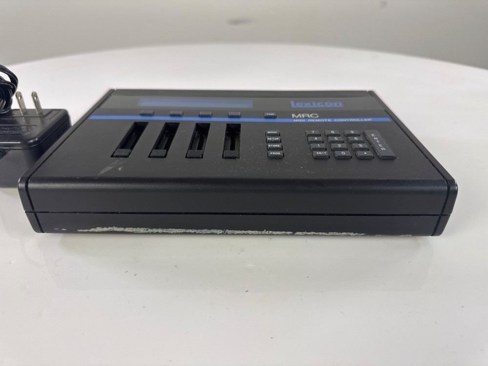 Lexicon MRC Midi Remote Controller with Power Supply Needs New Battery