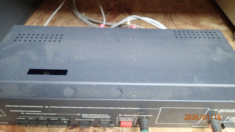 Rauland MCZ300 Intercom and Program Control Unit Pre Owned