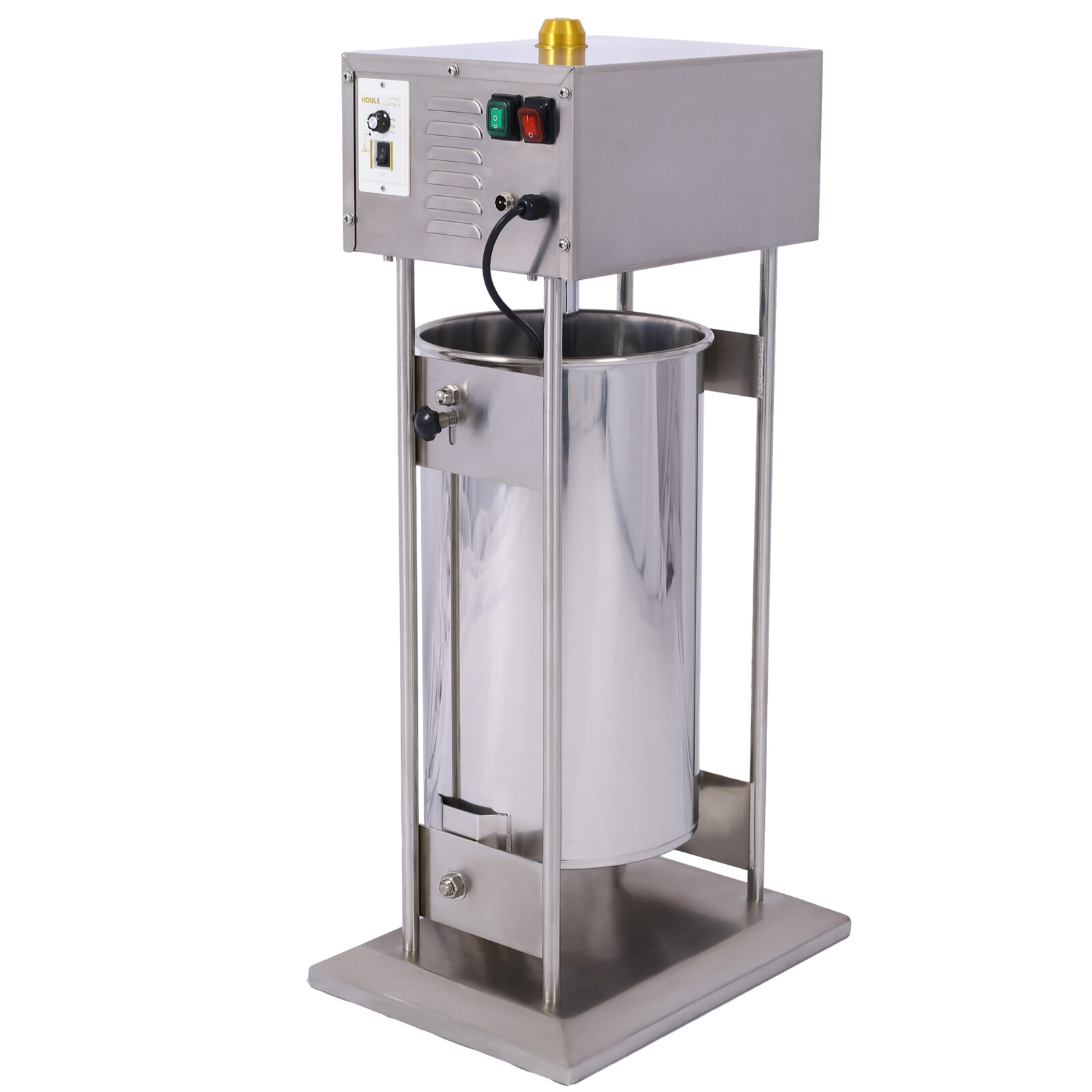 30L Sausage Stuffer Machine 10 Speed Vertical Sausage Maker 5 Filling Tubes