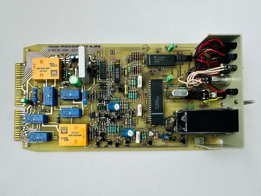 Alcatel D4TPT101AA Trunk Processor & Alarm Module