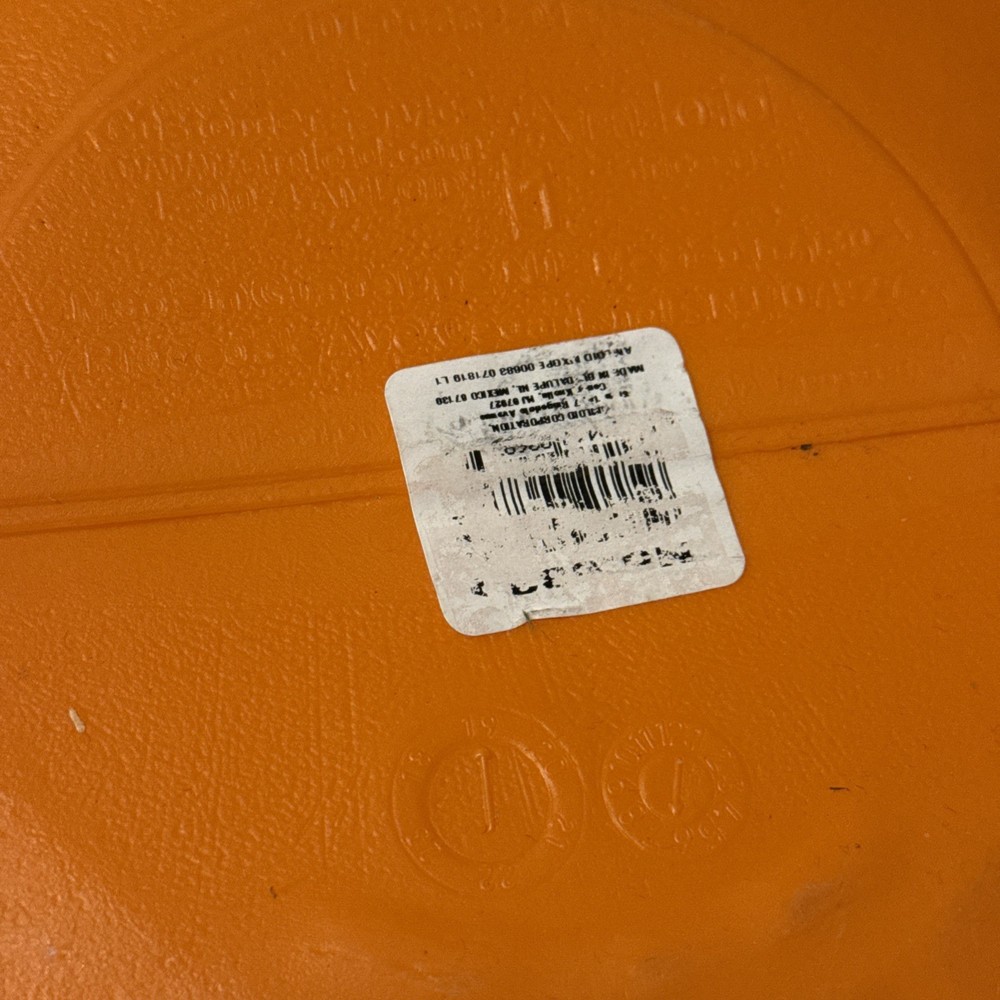 Large 12” Jack O Lantern Pail