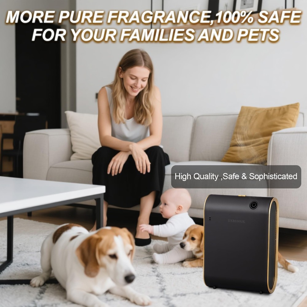Home Bluetooth Smart Waterless Aromatherapy Machine, Essential Oil Diffuser, ...