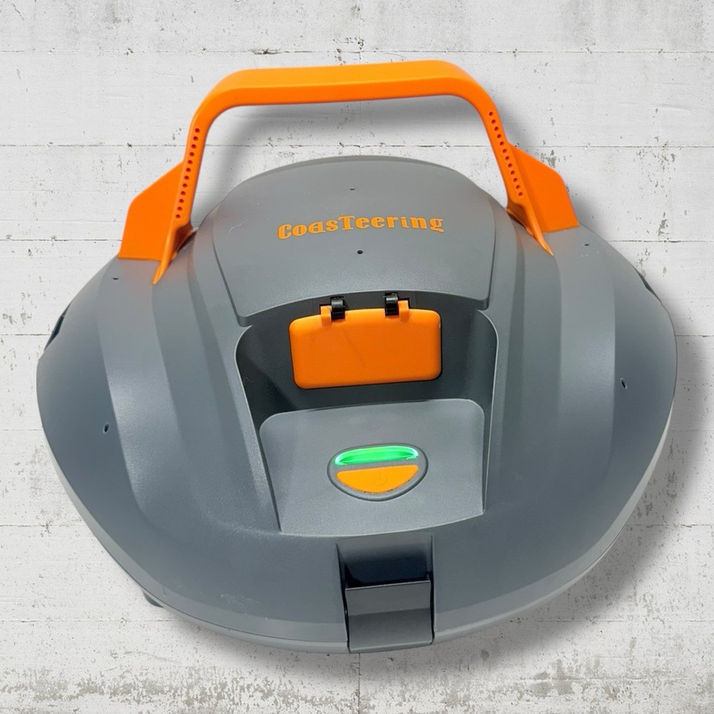 CoasTeering Cordless Robotic Pool Cleaner w/ 100min Runtime, Fast Charging