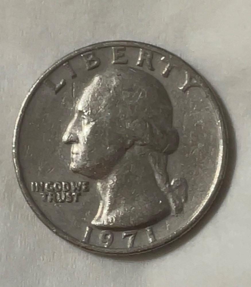 1971 quarter no mint mark